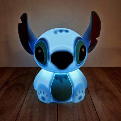 Lámpara de noche de Stitch sensible al tacto