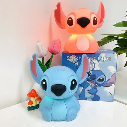 Lámpara de noche de Stitch sensible al tacto
